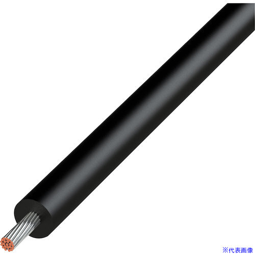 ■KYОWA UL耐熱ビニル絶縁電線 UL1015AWG20BK305M(5772471)[送料別途お見積り][法人限定][掲外取寄]｜ファーストFACTORY