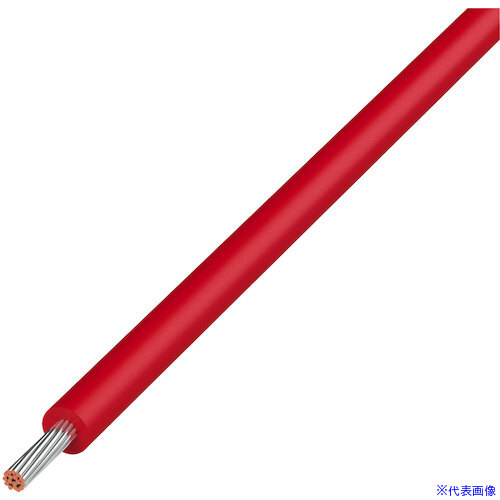 ■KYОWA UL耐熱ビニル絶縁電線 UL1007AWG22RD610M(5772484)[送料別途お見積り][法人限定][掲外取寄]