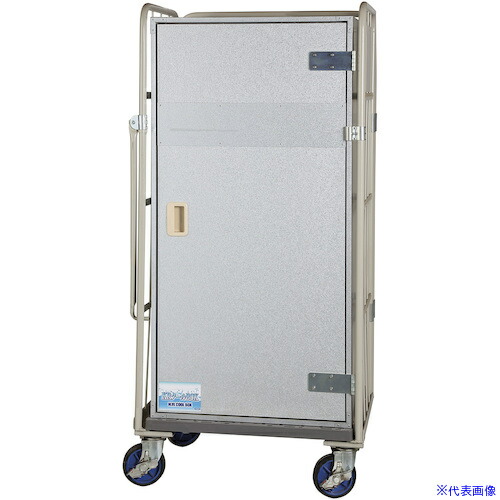 ■関東冷熱 カゴ車搭載用大型保冷保温庫 KRクールBOXーL 8565タイプ KRLL8565(5792063)[送料別途見積り][法人・事業所限定][掲外取寄]