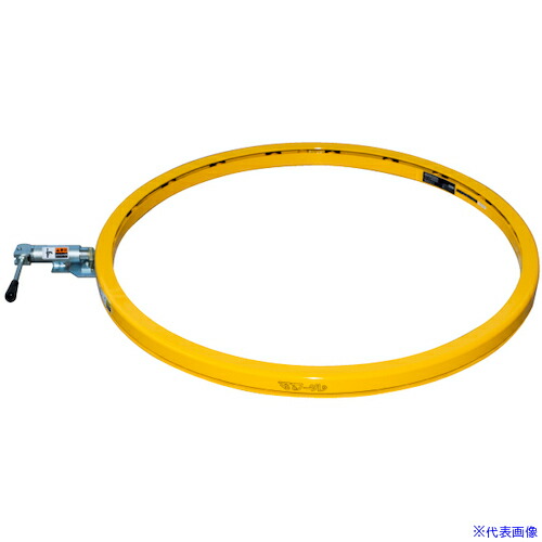 ■タイユー 回転台マワール ミドルタイプ イエロー 1000kg 直径600mm 手動ストッパー付 PTM60HDSTOP(5800718)[送料別途お見積り][法人限定][外直送] 54,714円