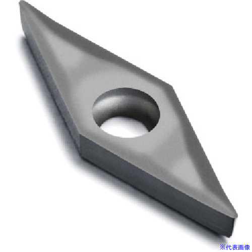 ■SANDVIK コロターン107 旋削用ポジチップ(130) 1105 VCGX160404AL(1105)(5800951)&times;10[送料別途お見積り][法人限定][掲外取寄]｜ファーストFACTORY