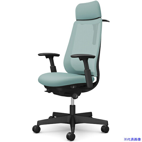 ■OKAMURA ポータム,可動肘,背メッシュ,EXスタンダードタイプ,ブラックボディ,ハンガー有,ランバー無,ウレタンキャスター CF86ZRFKA6(5846949)[送料別途お見積り][法人限定][外直送]