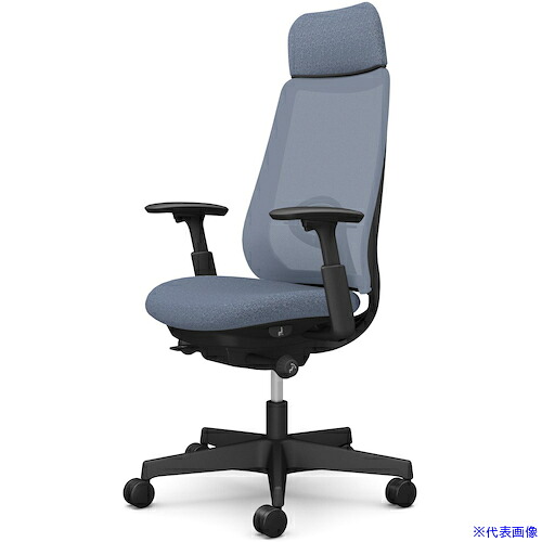 ■OKAMURA ポータム,可動肘,背メッシュ,EXスタンダードタイプ,ブラックボディ,ハンガー無,ランバー有,ウレタンキャスター CF85ZSF1K4(5848379)[送料別途お見積り][法人限定][外直送]