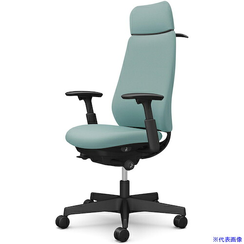■OKAMURA ポータム,可動肘,背クッション,EXスタンダードタイプ,ブラックボディ,ハンガー有,ランバー無,ウレタンキャスター CF88ZRFSG7(5854701)[送料別途お見積り][法人限定][外直送]