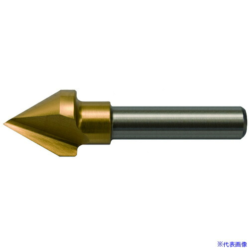 ■WEBA カウンターシンク No.21611−1 60°1枚刃 HSS TiNコ−ティング φ40 21611140.012(5855787)|ファーストFACTORY