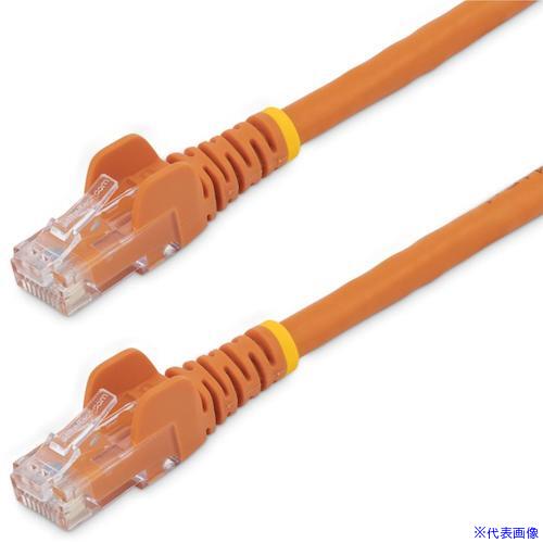 ■StarTech カテゴリ6 LANケーブル/15m/オレンジ/ギガビットイーサネットケーブル/ツメ折れ防止機構付/CAT6 N6PATC15MOR(5946088)[法人限定][外直送元]