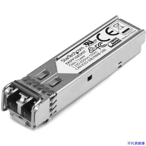 ■StarTech SFPモジュール/Juniper製EX－SFP－1GE－SX互換/10GBASE－SX準拠/光トランシーバー EXSFP1GESXST(5954375)[法人限定][外直送元]