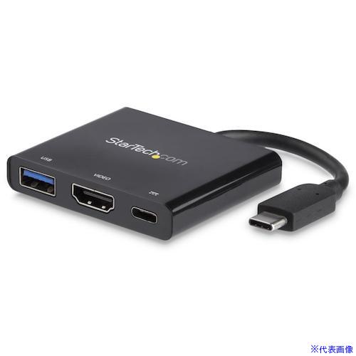 ■StarTech ドッキングステーション/USB－C/4K HDMI/60W PD/1x USB－A/多機能USBマルチハブ CDP2HDUACP(5977964)[法人限定][外直送元]