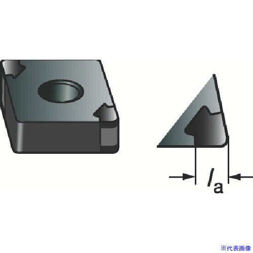 ■SANDVIK T&minus;Max P 旋削用CBNネガチップ(620) 7525 CNGA120404T01020BWG(7525)(6048935)&times;5[送料別途お見積り][法人限定][掲外取寄]｜ファーストFACTORY