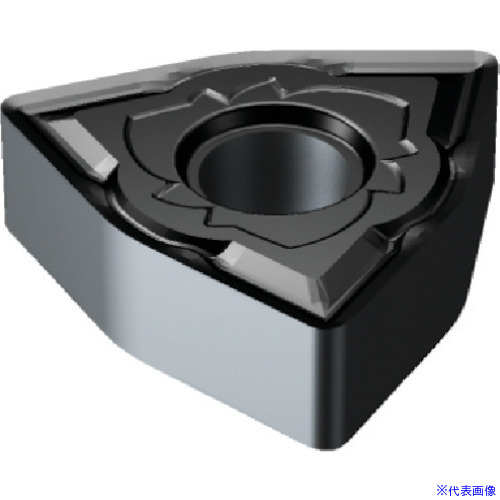 ■SANDVIK T－Max P 旋削用ネガ・チップ(110) S05F WNMG080404SM(S05F)(6058973)×10[送料別途お見積り][法人限定][掲外取寄]