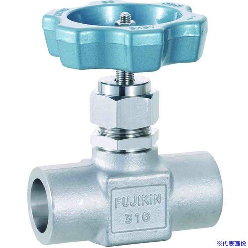 ■Fujikin SUS鋼製ニードルストップバルブUS527PBR US527PBR(6096443)[送料別途お見積り][法人限定][外直送]｜ファーストFACTORY