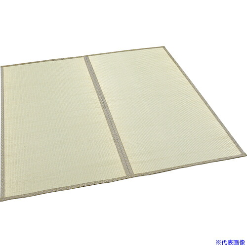 ■大島屋 い草上敷き 青葉 江戸間10帖 352×440cm 327514(6111869)[送料別途お見積り][法人限定][外直送]