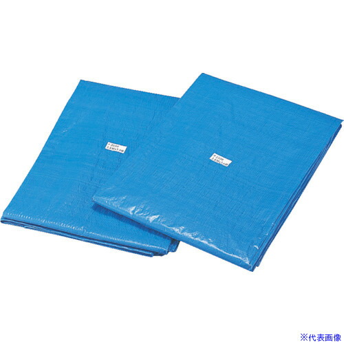 ■コンドーテック ブルーシート#3000 7.2×9 3枚入 091Z50407209C(6125063)[送料別途見積り][法人・事業所限定][外直送]