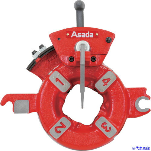 ■Asada 水道・ガス管用ビーバーダイヘッド 自動 PT1/2 −3/4 52143(6130922)|ファーストFACTORY