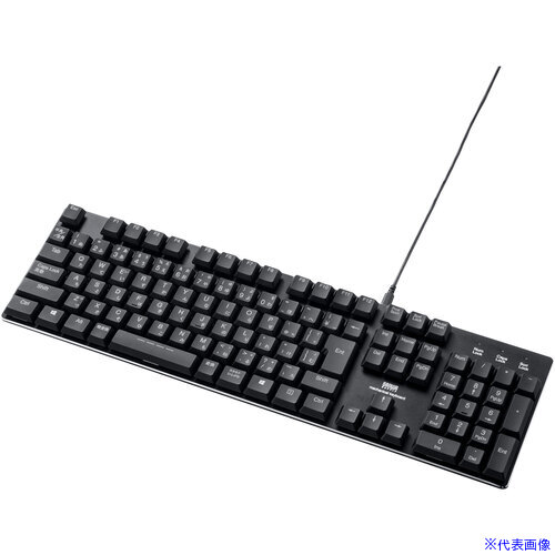 ■SANWA メカニカルキーボード SKBMK3BK(6163406)[法人限定][外直送元]｜ファーストFACTORY