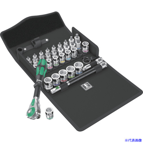 ■Wera(ヴェラ) 8100SB サイクロップスピードラチェットセット(オールイン) 3/8 003536(6168569) 44,330円