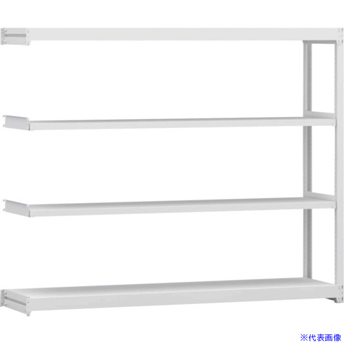 ■金剛 中軽量棚BLL 連結単式1連 有効3段 1800X450X1500 BLL651454SAR(6275478)[送料別途お見積り][法人限定][外直送]