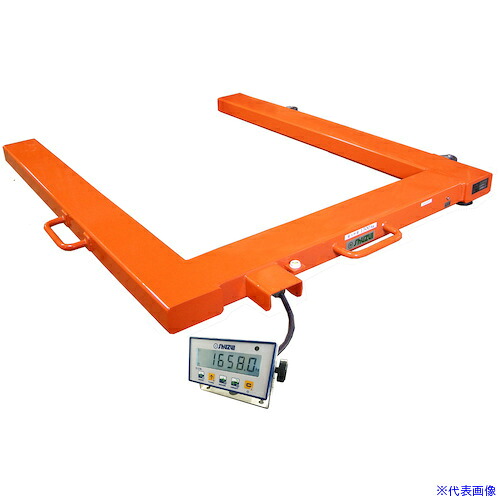 ■SHUZUI Uフレームスケール ニューダービー スチール製 秤量2.5t DBK25(6302639)[送料別途お見積り][法人限定][外直送]｜ファーストFACTORY