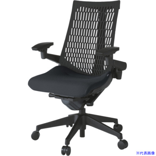 ■ITOKI 椅子 アクトチェア 可動肘 エラストマーバック KG447PST1T1T1(6452105)[送料別途お見積り][法人限定][直送]｜ファーストFACTORY