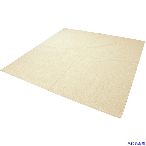 ■大島屋 タフトカーペット 6畳 261x352cm アイボリー 33669(6513165)[送料別途お見積り][法人限定][外直送]｜ファーストFACTORY