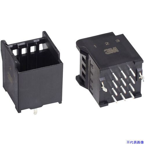 ■3M ミニスタックコネクタ ボードマウントヘッダー ストレート型 スタックタイプ 3S61262S3B00PP(6514646)&times;100[送料別途お見積り][法人限定][掲外取寄]｜ファーストFACTORY