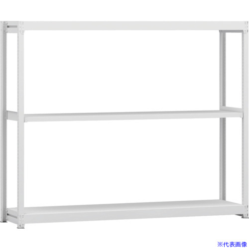 ■金剛 中軽量棚BLM 基本 有効2段 1800&times;450&times;1500 BLM651453SOR(6523899)[送料別途お見積り][法人限定][外直送]｜ファーストFACTORY