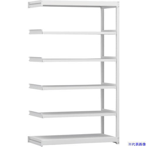 ■金剛 中軽量棚BLM 連結 有効5段 1200×600×2100 BLM471606SAR(6525433)[送料別途お見積り][法人限定][外直送]