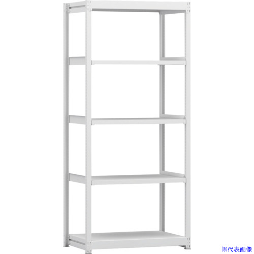 ■金剛 中軽量棚BLM 基本 有効4段 900×600×2100 BLM371605SOR(6525441)[送料別途お見積り][法人限定][外直送]
