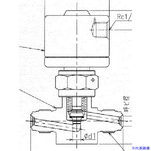 ■Fujikin SUS鋼製自動ベローズバルブ_1MPa_FP&minus;71 FP716.35A(6535213)[送料別途お見積り][法人限定][外直送]｜ファーストFACTORY