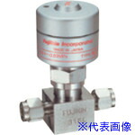 ■Fujikin SUS鋼製自動ベローズバルブ＿1MPa＿FPR-91 FPR9112.7PAA(6536783)[送料別途お見積り][法人限定][外直送]