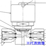 ■Fujikin SUS鋼製自動ダイレクトダイヤフラムバルブ＿1MPa＿FPR-ND-71 FPRND716.352L316LPG(6538367)[送料別途お見積り][法人限定][外直送]
