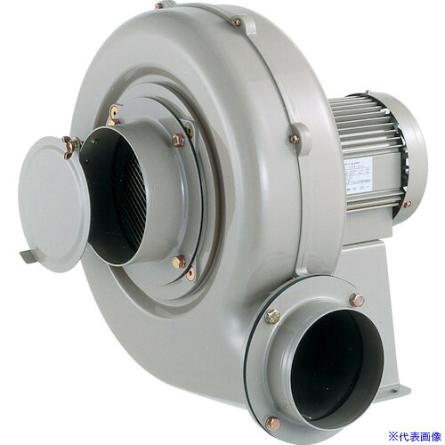 ■昭和 電動送風機 コンパクトシリーズ耐熱仕様(0.1kW)左回転 上部垂直吐出 EC63SHTL2A3(6539762)[送料別途見積り][法人・事業所限定][外直送]
