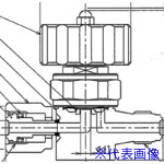 ■Fujikin SUS鋼製ダイレクトダイヤフラムバルブ_2MPa_FUND&minus;72G FUND72G6.354(6539980)[送料別途お見積り][法人限定][外直送]｜ファーストFACTORY