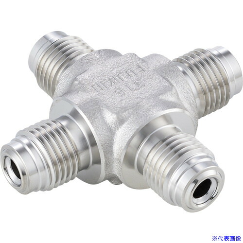 ■Fujikin ステンレス製UJR継手_UJR&minus;X UJRX6.35UP(6546186)[送料別途お見積り][法人限定][外直送]｜ファーストFACTORY