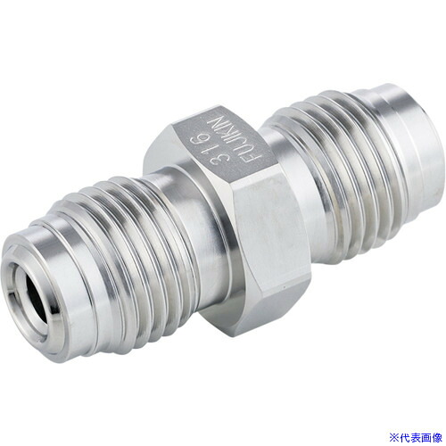 ■Fujikin ステンレス製UJR継手_UJR－F UJRF6.35UP(6547683)[送料別途お見積り][法人限定][外直送]