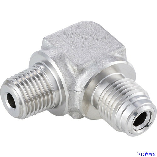■Fujikin ステンレス製UJR継手＿UJR-L UJRL9.52DN(6554027)[送料別途お見積り][法人限定][外直送]