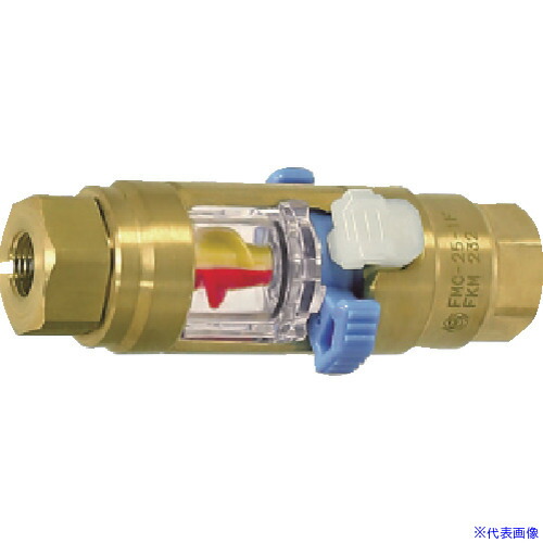 ■日東 フローモニター(レンズ交換タイプ)取付ねじRC1/8 (81816) FMC251FBRASSFKM(6583535) 4,315円