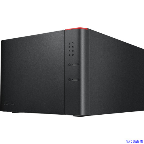 ■BUFFALO RAID 5 USB3.1 外付けHDD 4ドライブ 16TB HDQHA16U3R5(6583898)[送料別途お見積り][法人限定][掲外取寄]