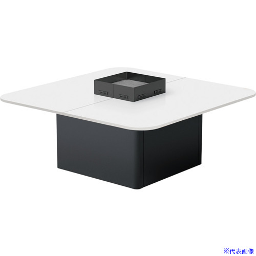 ■NAIKI ワークテーブル(電源付) LOT型 ロトス LOTOS LOTM1818PBBH(6669559)[送料別途お見積り][法人限定][外直送]｜ファーストFACTORY