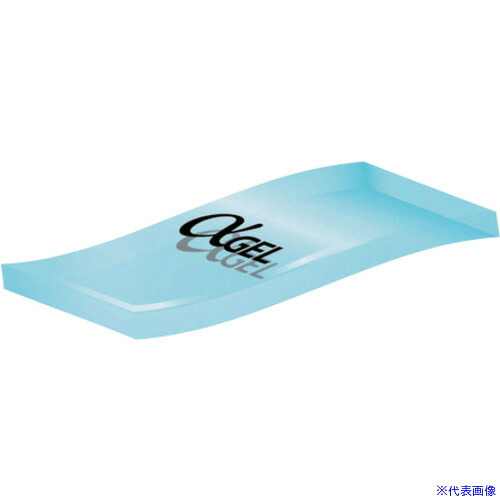 ■Taica ゲルシート θ&minus;6 250mm角 t2.0 片面粘着テープ付+パウダー THETA6250T2KATANENCHAKUPOWDER(6670040)[法人限定][直送元]｜ファーストFACTORY