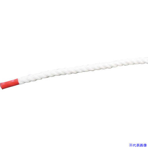 ■グリーンクロス クレモナSロープ 少し軟打 6mm&times;400m 6300059466(6789724)[送料別途お見積り][法人限定][外直送]｜ファーストFACTORY