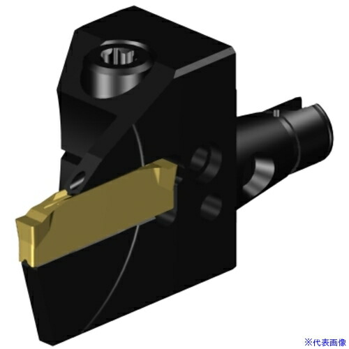 ■SANDVIK コロカット2 突切り・溝入れ加工用カッティングユニット(410) C2RQSM12RF15AD(6796348)[送料別途お見積り][法人限定][掲外取寄]