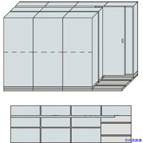 ■NAIKI 並行移動3列4連ベースセット MCW3421ACCW(6808762)[送料別途お見積り][法人限定][掲外取寄]｜ファーストFACTORY