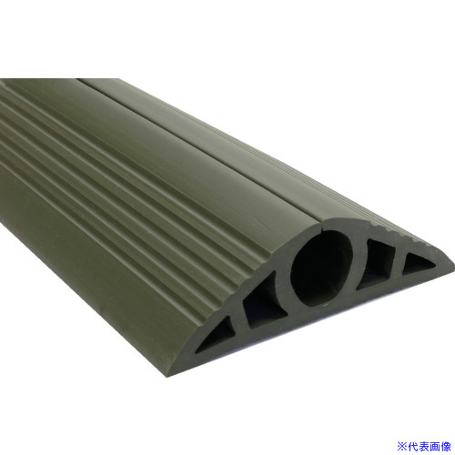■大研 ケーブルプロテクタ1 20x5M 単色オリーブ CP120X5MOD(6833200)[送料別途見積り][法人・事業所限定][外直送]