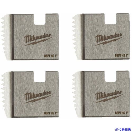 ■milwaukee ステンレス管用チェーザ(4枚) PT 1”(25A) 4932480235(6840193)[送料別途お見積り][法人限定][掲外取寄]