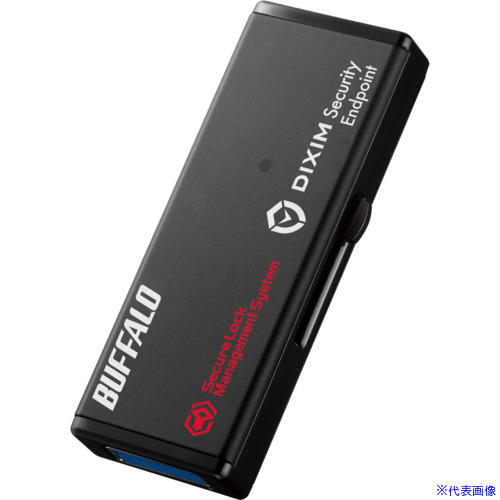 ■BUFFALO 法人向けセキュリティーUSBメモリー ウイルスチェック 1年 8GB RUF3HS8GEV(6840318)[送料別途お見積り][法人限定][掲外取寄]