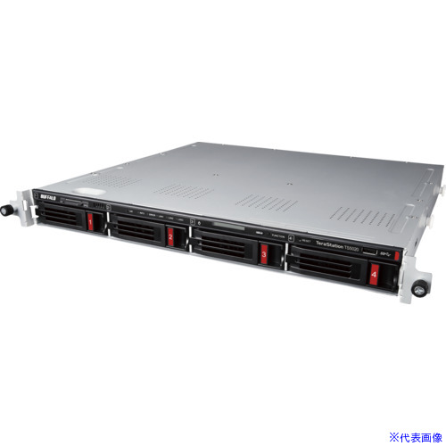 ■BUFFALO TeraStation TS5420RNシリーズ 4ドライブ48TB TS5420RN4804(6843967)[送料別途お見積り][法人限定][掲外取寄]