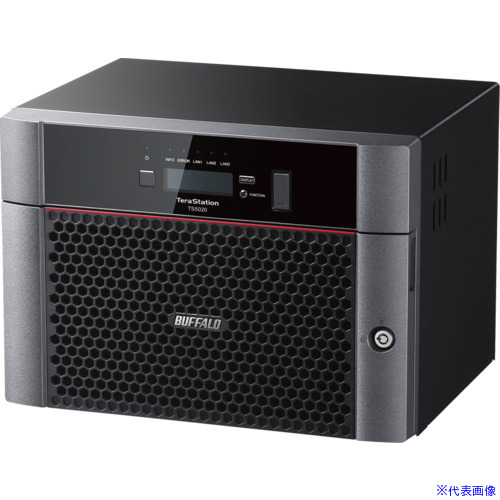 ■BUFFALO TeraStation TS5820DNシリーズ 8ドライブ64TB TS5820DN6408(6844017)[送料別途お見積り][法人限定][掲外取寄]