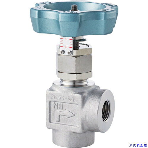 ■Fujikin SUS鋼製ニードルストップバルブUS327GCR US327GCR(6855103)[送料別途お見積り][法人限定][掲外取寄]