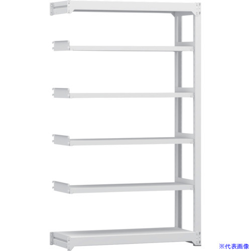 ■金剛 中量棚BLH 連結 有効5段 1200&times;450&times;2100 BLH471456SAR(6858659)[送料別途お見積り][法人限定][外直送]｜ファーストFACTORY